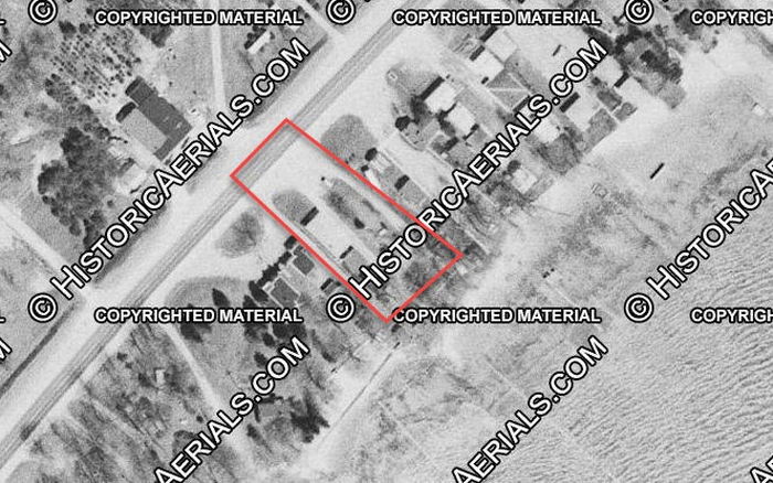 Broadworths Huron Shores - 1953 Aerial (newer photo)